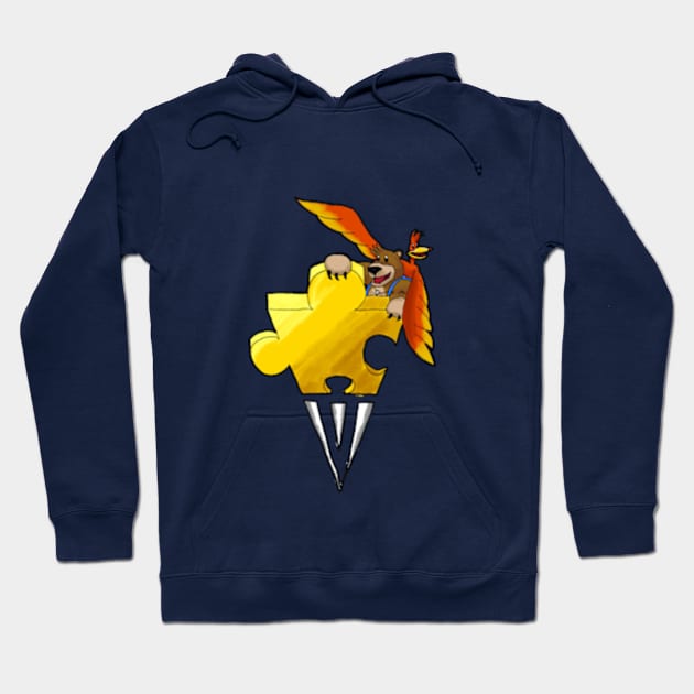 Get Jiggy With It Hoodie by Jeff's Art Stuff